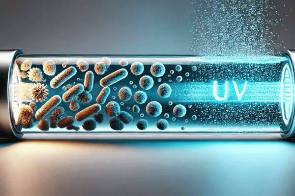 UV light kills bacteria