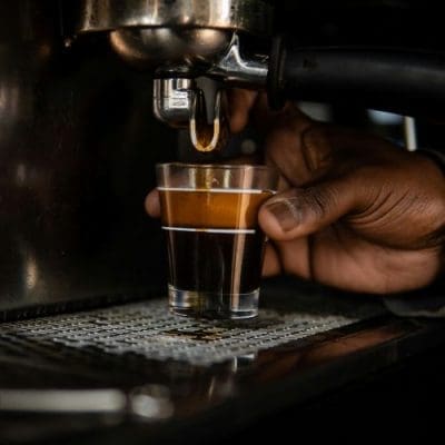 Water filter for cafe