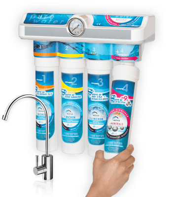 under sink water filter