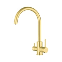 Brushed Gold - 3 Way Mixer