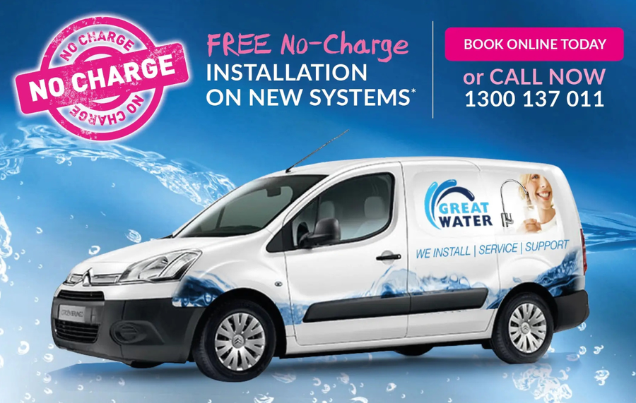 Free Water Filters Installation by Great Water Filters