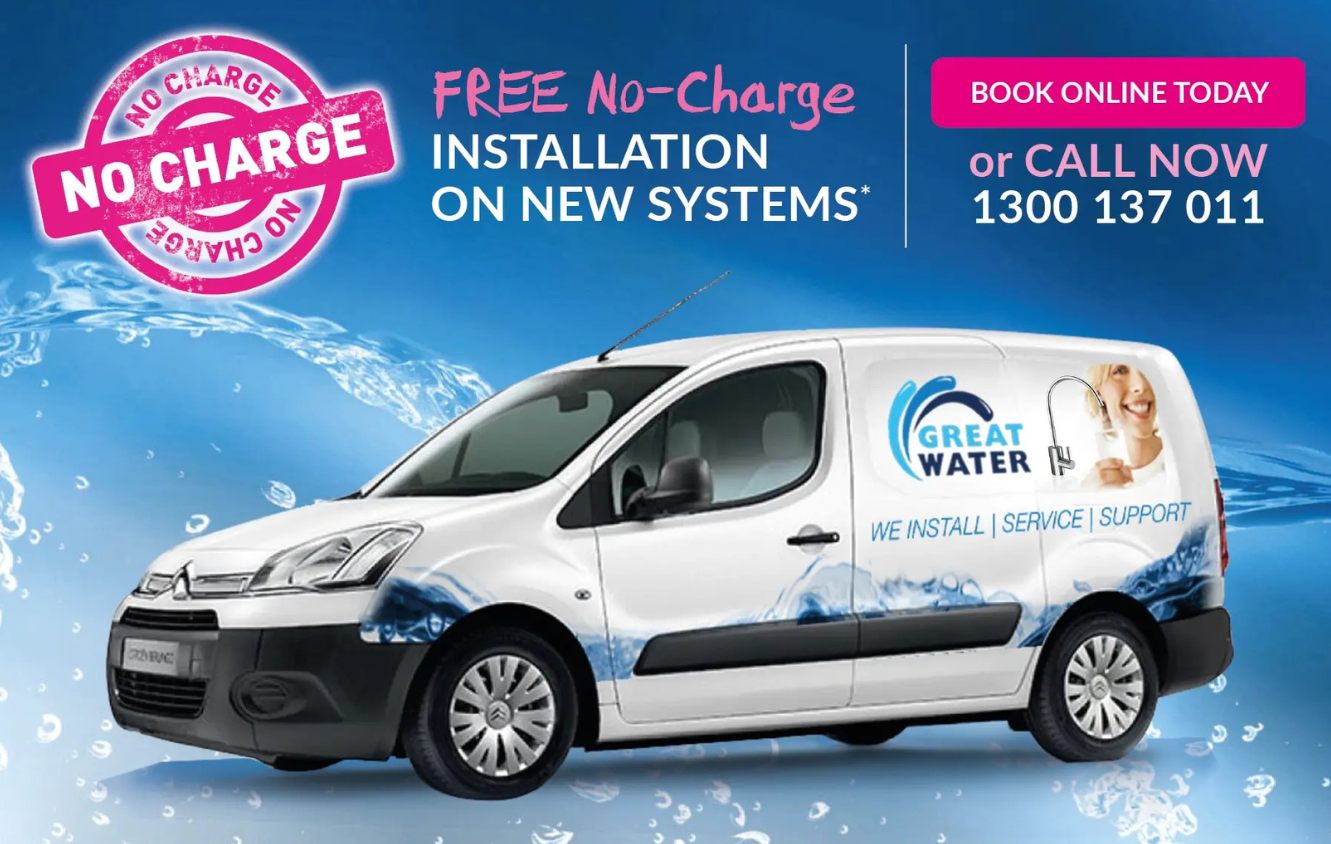 Free Water Filters Installation by Great Water Filters