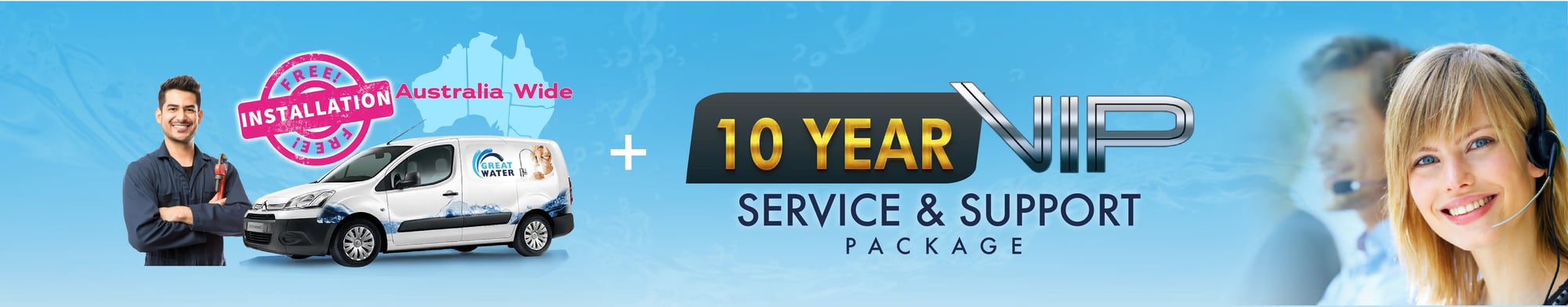 10 Year VIP Service & Support