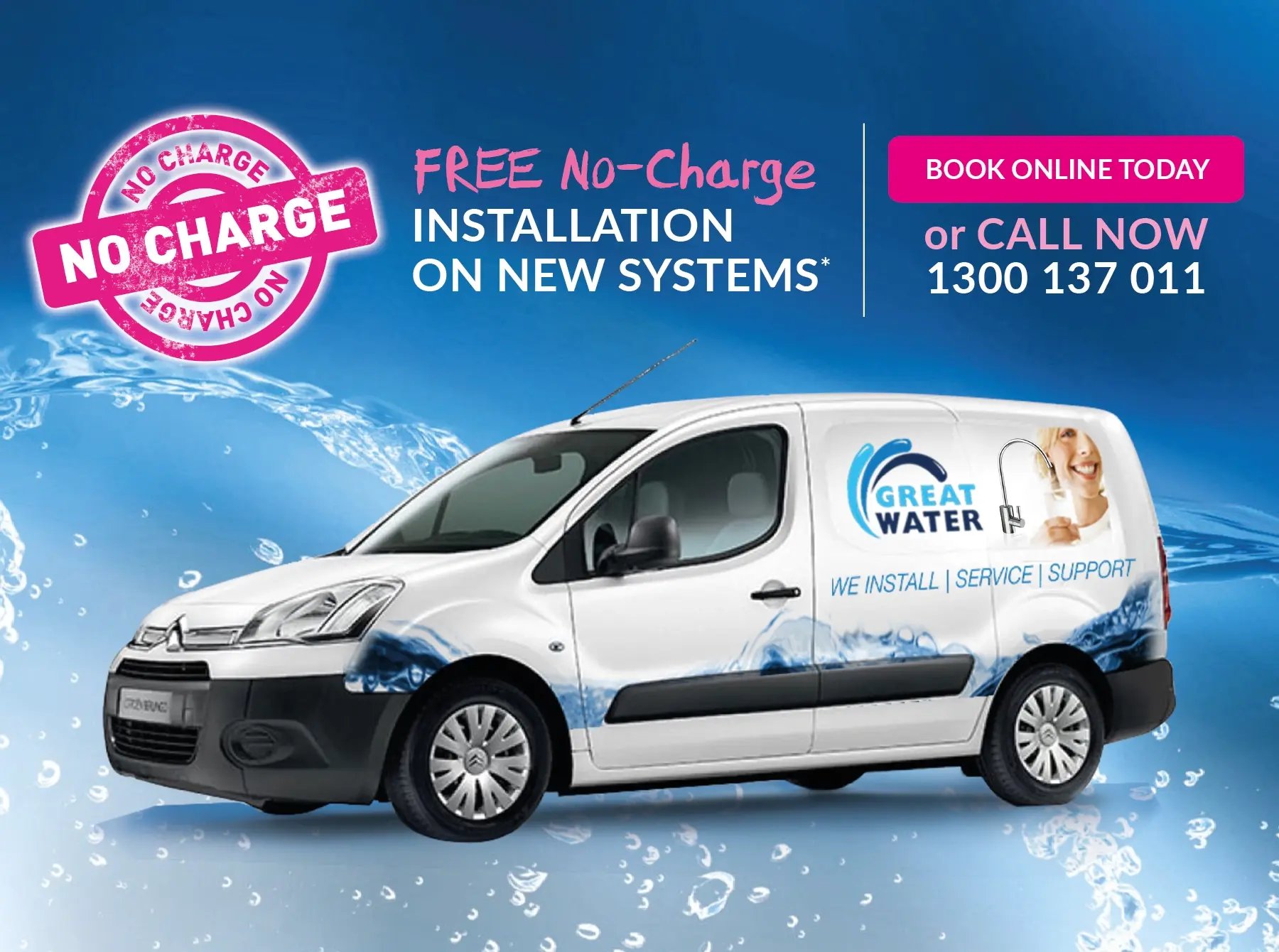 Free Reverse Osmosis Water Filters Installation